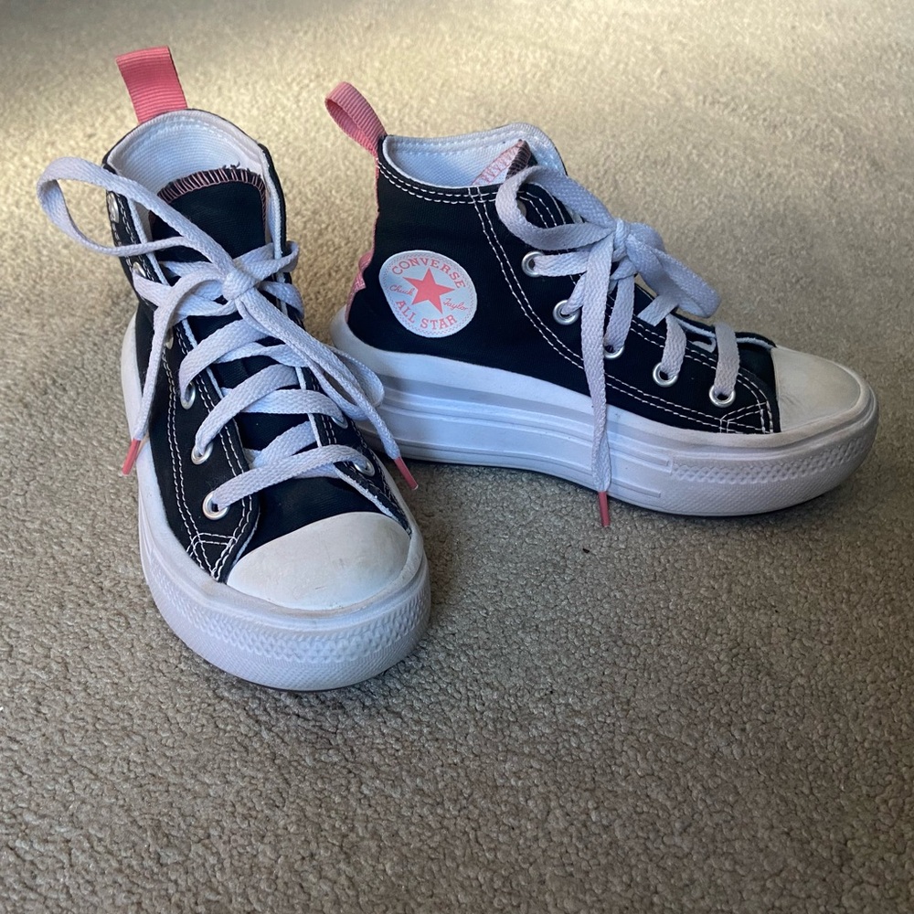 Converse Chuck Taylor All Star Pop Move Color Pop Platform sneaker kids size 13